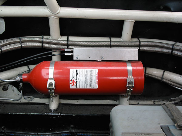 Firecharger fire suppression system
