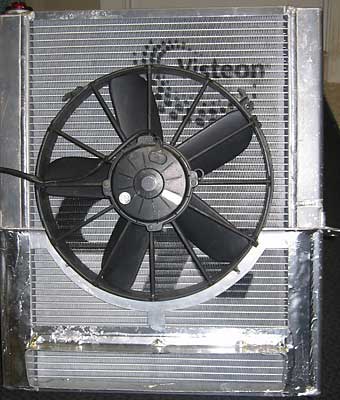 Visteon aluminum radiator
