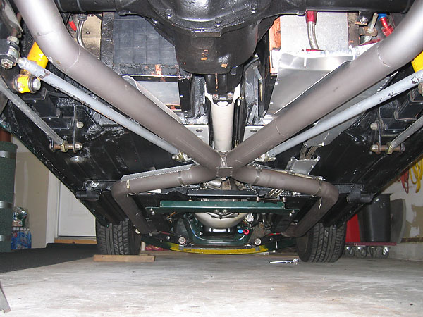 X exhaust system