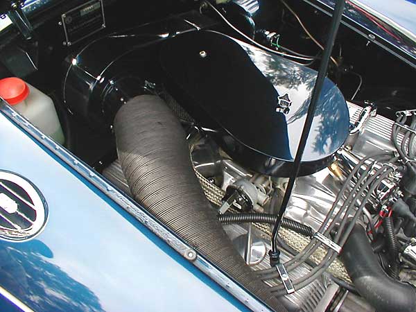 Polished intake and original carburetor