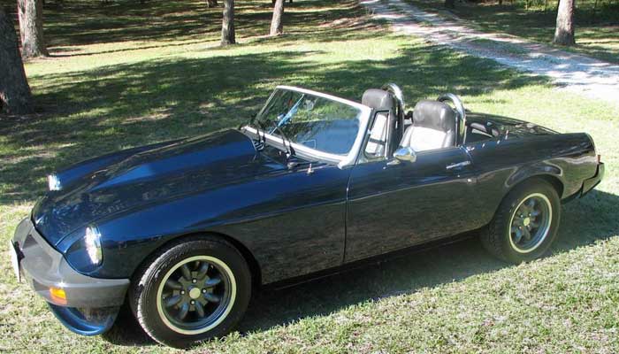 Mark Trosper's 1979 MGB Roadster with Rover 3.5L V8 engine