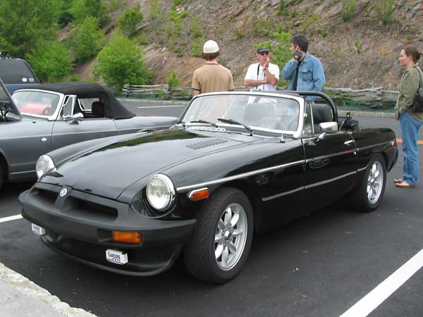 Martyn Harvey's 1980 MGB with Rover 3.5L V8
