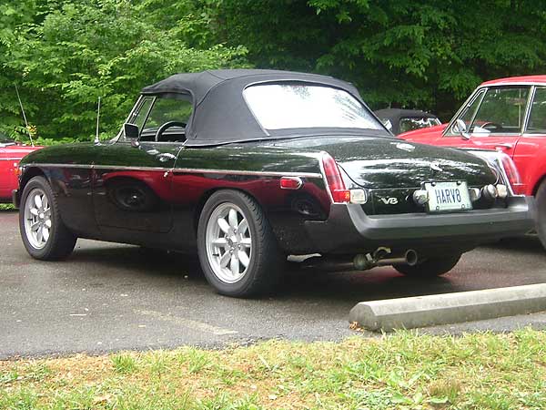 Martyn Harvey's 1980 MGB with Rover 3.5L V8