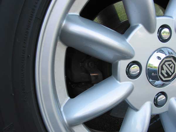 Nissan 240SX rear disc brakes