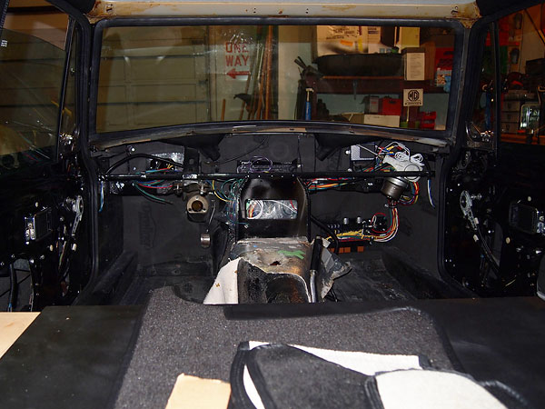 Advance Wire harness and fuse panel.