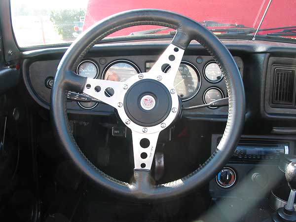 Mountney steering wheel