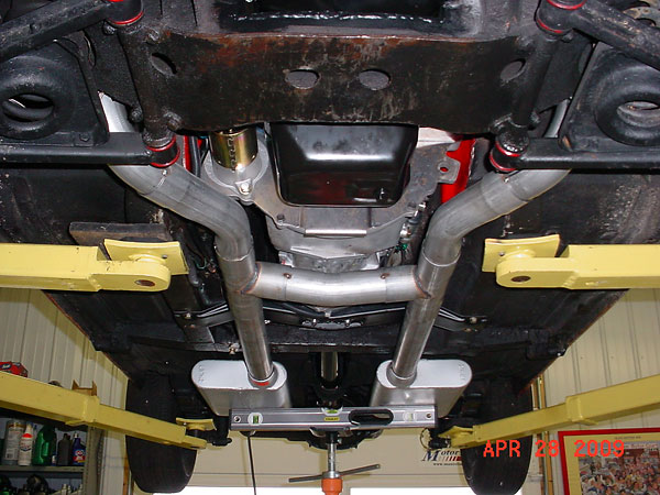 exhaust crossover pipe