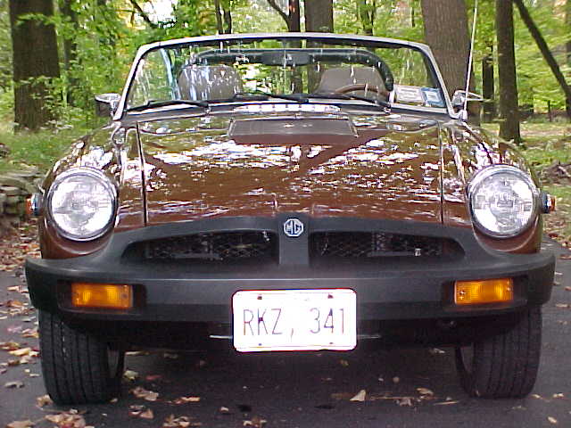 Michael's MGB with Oldsmobile 215cid V8 and Nitrous