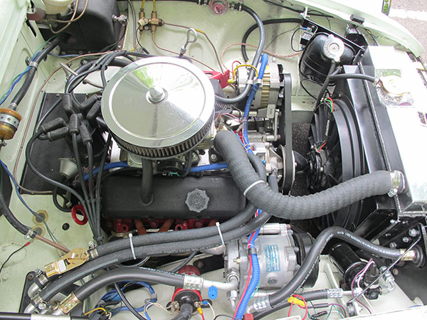 MSD Blaster 2 ignition coil. ACCEL 300+ Ferro-Spiral Race Wire spark plug wires.