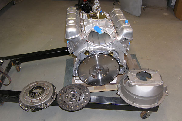 Chevy Camaro spec diaphragm pressure plate and clutch disc.