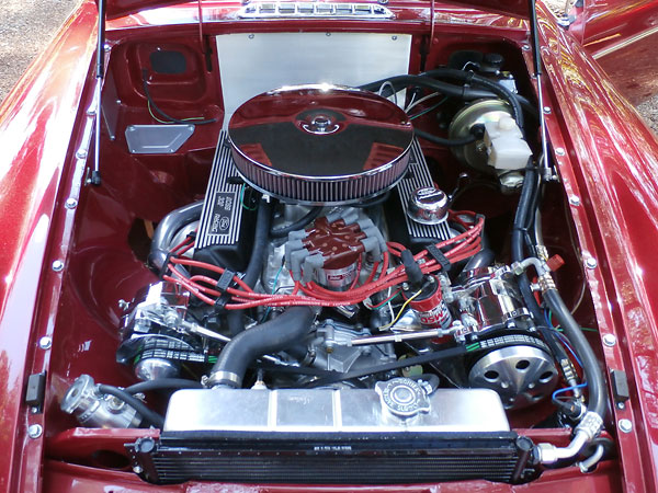 Ford Racing M-6007-X302 crate engine, rated 340hp at 5500rpm.