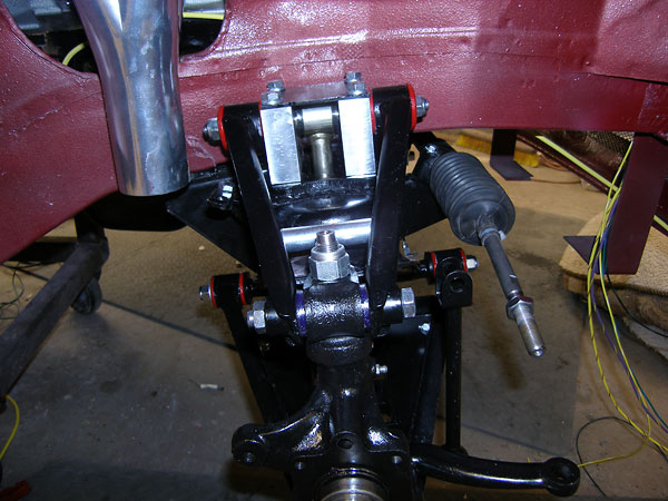 Moss coil-over front suspension (part# 268-218).