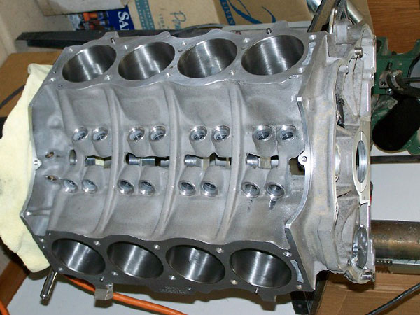 Rover 4.0 engine block.