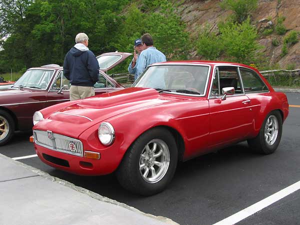 Mike Maloney's 1974 MGB-GT with 4.3L Chevy V6