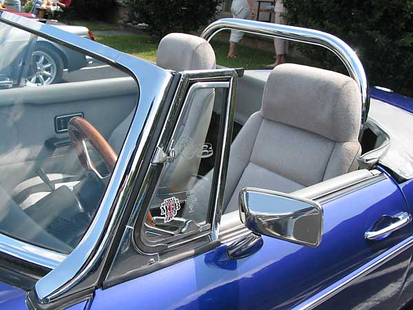 etched-glass MGB vent-a-plane windows