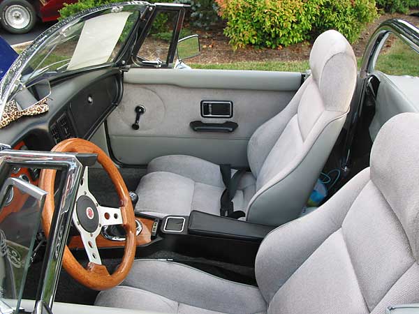 1978 MGB Pontiac Fiero Seat Installation