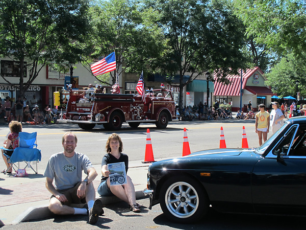 Parade with Firetruck
