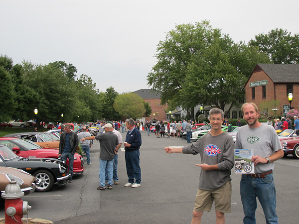 Katie's Cars and Coffee in Great Falls, Virginia - September 13, 2014