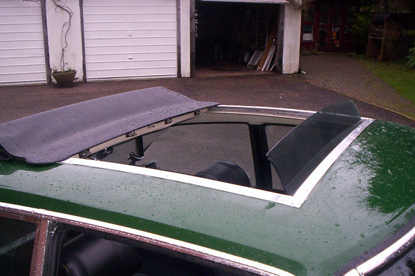 Webasto sunroof