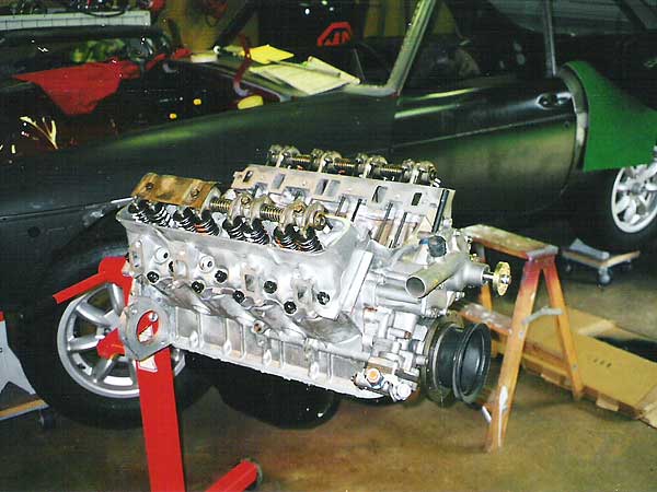 MGB-GT with Buick 215 Engine