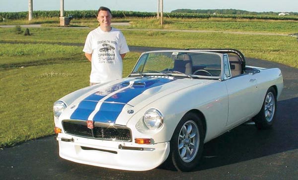 Pete Mantell's 1969 MGB with Ford 302 V8