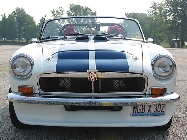 MGB front view