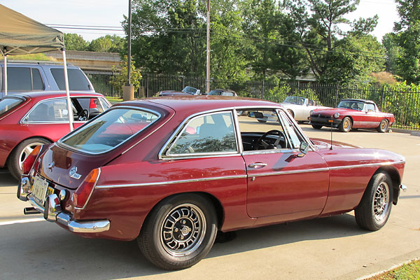 Single, small diameter tailpipe: MG wasn't aiming for a youthful demographic.