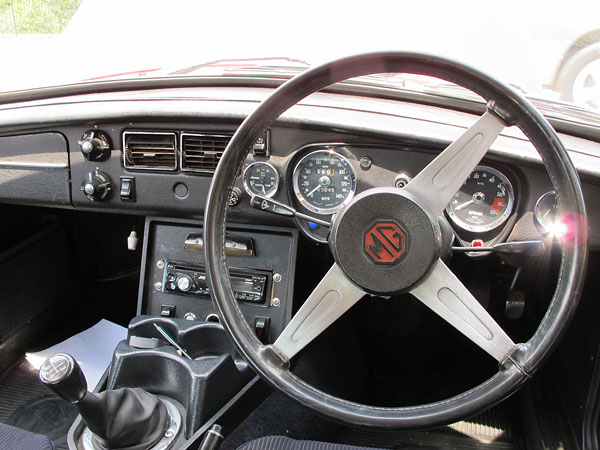 MGB GT V8 steering wheel.