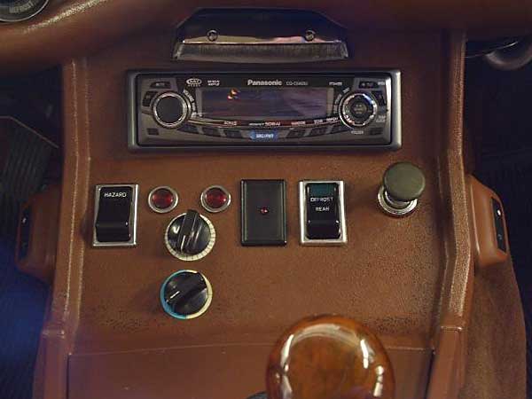 MGB Center Console with HVAC Controls