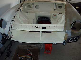 engine compartment in primer