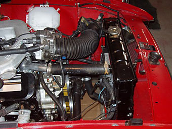 Ford Mustang radiator
