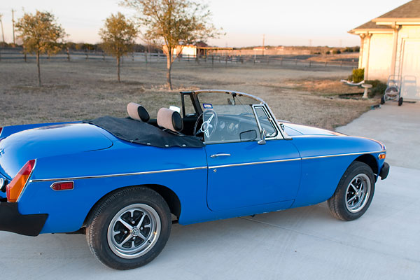 Ralph's MGB as purchased back in 2010.