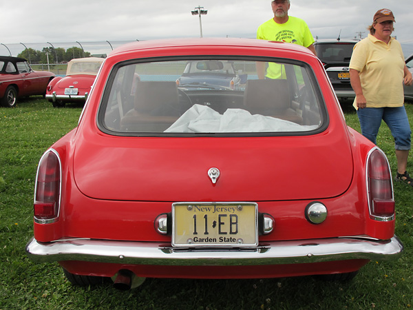 Reverse lights and bumper overriders removed.