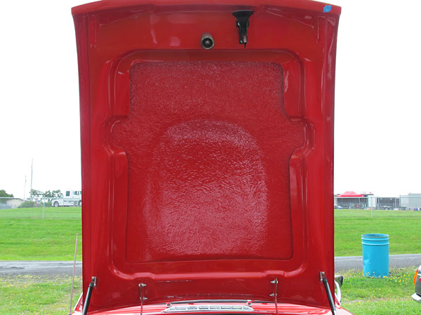 Preform Resources MG RV8 style fiberglass hood.