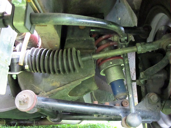 First generation Classic Conversions Engineering coilover front suspension.
