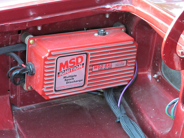 MSD6AL capacitive discharge ignition controller.