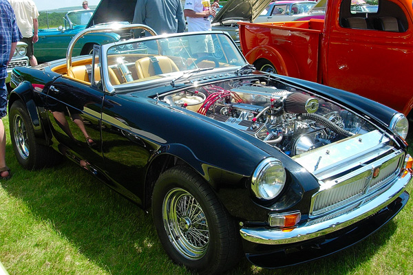 Roger Haber's 1967 MGB with Fuel-Injected Chevrolet 350 V8