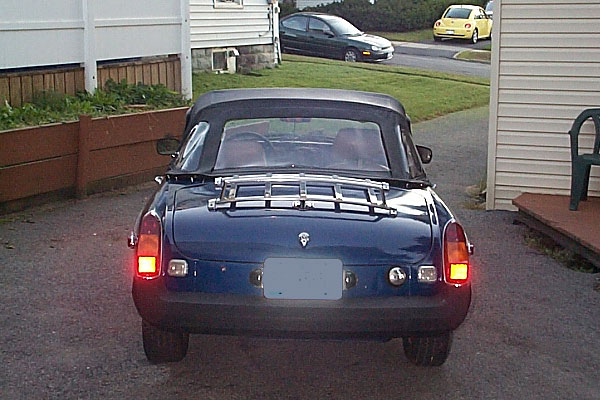 MGB luggage rack