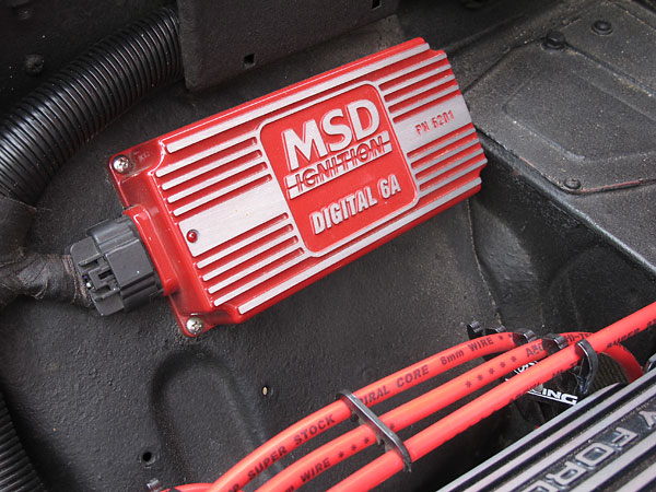 MSD Digital 6A ignition controller (part# 6201).