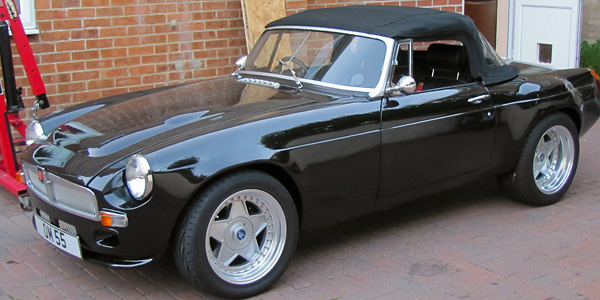 Shaun Hateley's 1980 MGB with Rover 3.5L V8 and LT77 5-speed