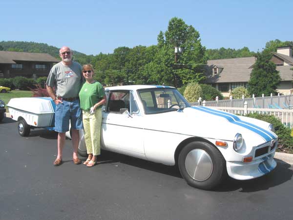 Steve DeGroat's 1970 MGB-GT with Chevy 3.1L V6 Engine