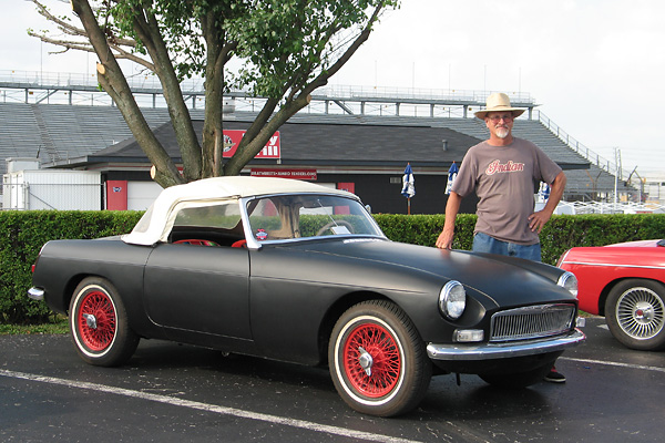 Steve Kimball's 1964 MGB Rat Rod with Chevy 28L V6