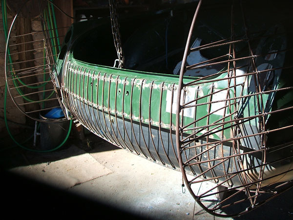 Tailfins on an MGB!