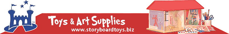 Storyboard Toys educational products, featuring ArtHouse