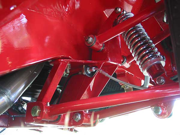 Fast Cars front suspension