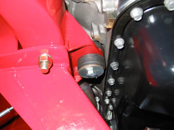 Simple, robust motor mounts.