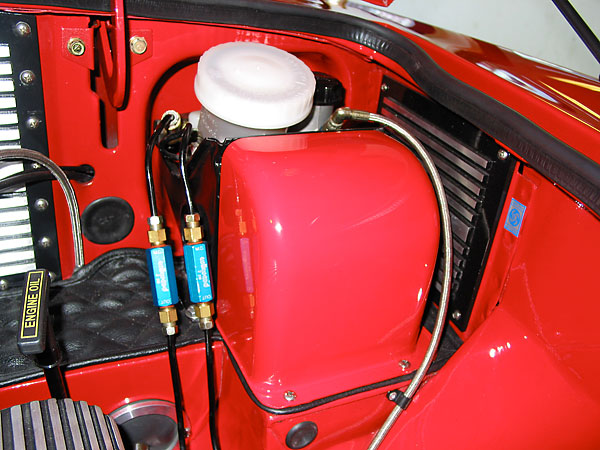 residual pressure valves provide a firmer brake pedal