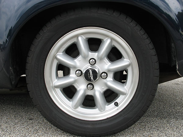 Bridgestone Potenza tires.
