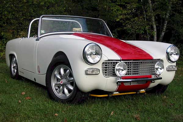 Aaron Couper's Jaguar Powered 1961 Austin Healey Sprite