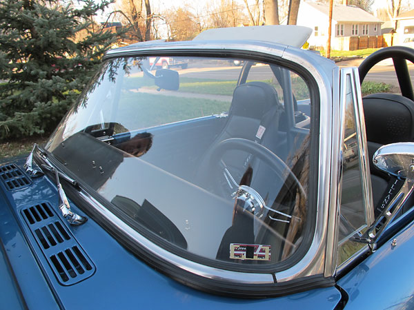 Sunbeam Alpine and Tiger windshields are relatively straightforward to replace.